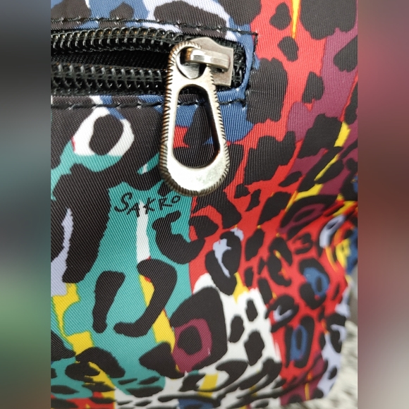 Sakroots Artist Circle Metro Tote Multi-Colored Leopard Style Print NWT - Picture 9 of 16